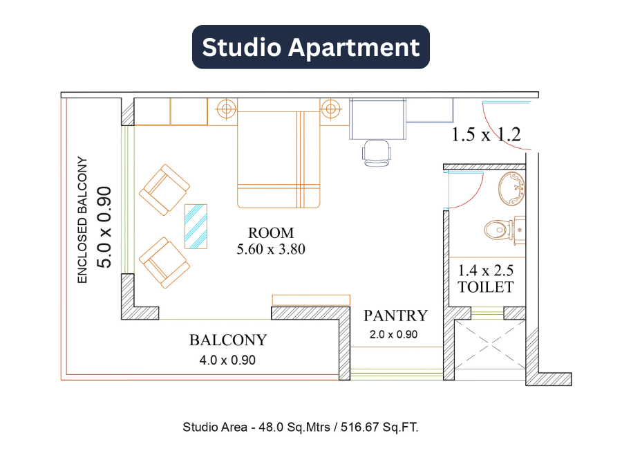 3BHK INDEPENDENT VILLA (GF)